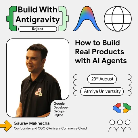 Photo 1 from Build With Antigravity, GDG Rajkot