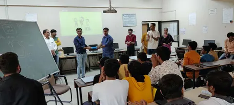 Photo 5 from Freshbits workshop for IT students of Government Polytechnic, Rajkot